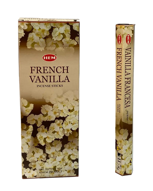 HEM French Vanilla Incense – 120 Sticks