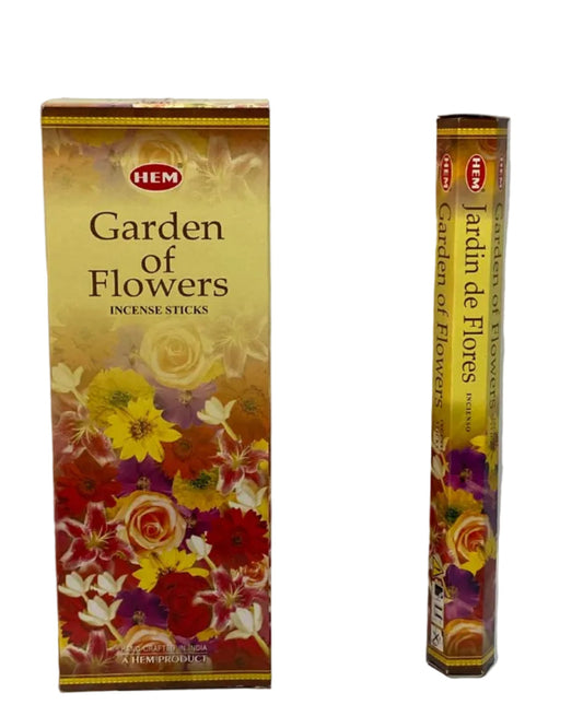 HEM Garden of Flowers Incense – 120 Sticks