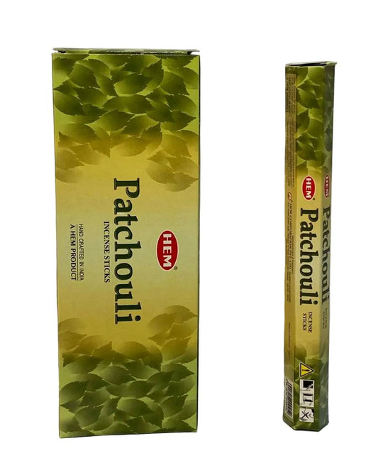 HEM Patchouli Incense – 6 Tubes