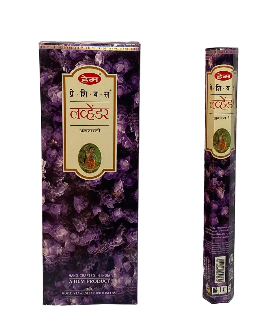 HEM Precious Lavender Incense –  120 Incense Sticks