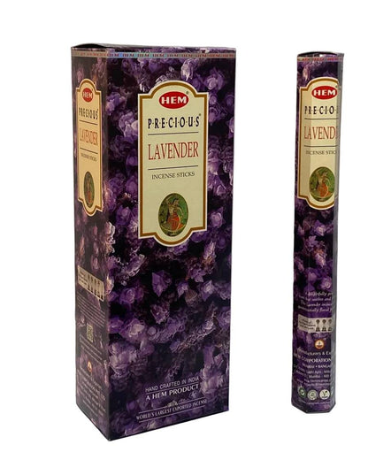 HEM Precious Lavender Incense – 120 Sticks (6 Tubes of 20)