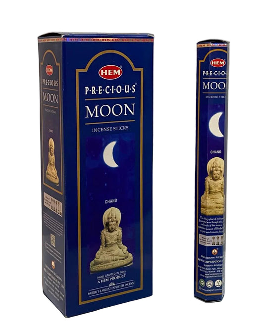 HEM Precious Moon Incense – 120 Sticks (6 Tubes of 20)