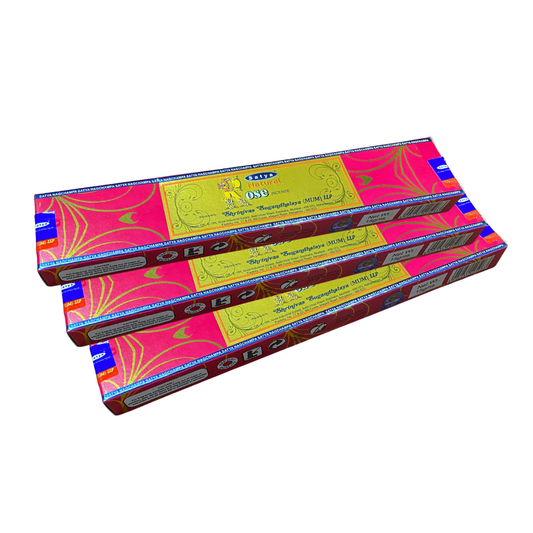Satya Rose  Incense Sticks 3 packs of 15 grams